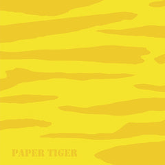 Paper Tiger Yellow Stripe Sheet Wrap