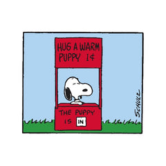Warm Puppy Square Snoopy Card
