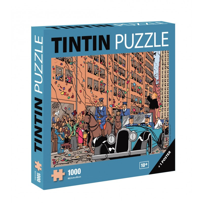 Tintin The Parade 1000 Piece Jigsaw