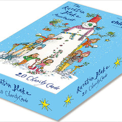Quentin Blake Assorted Cards Charity Box of 20 Christmas Cards