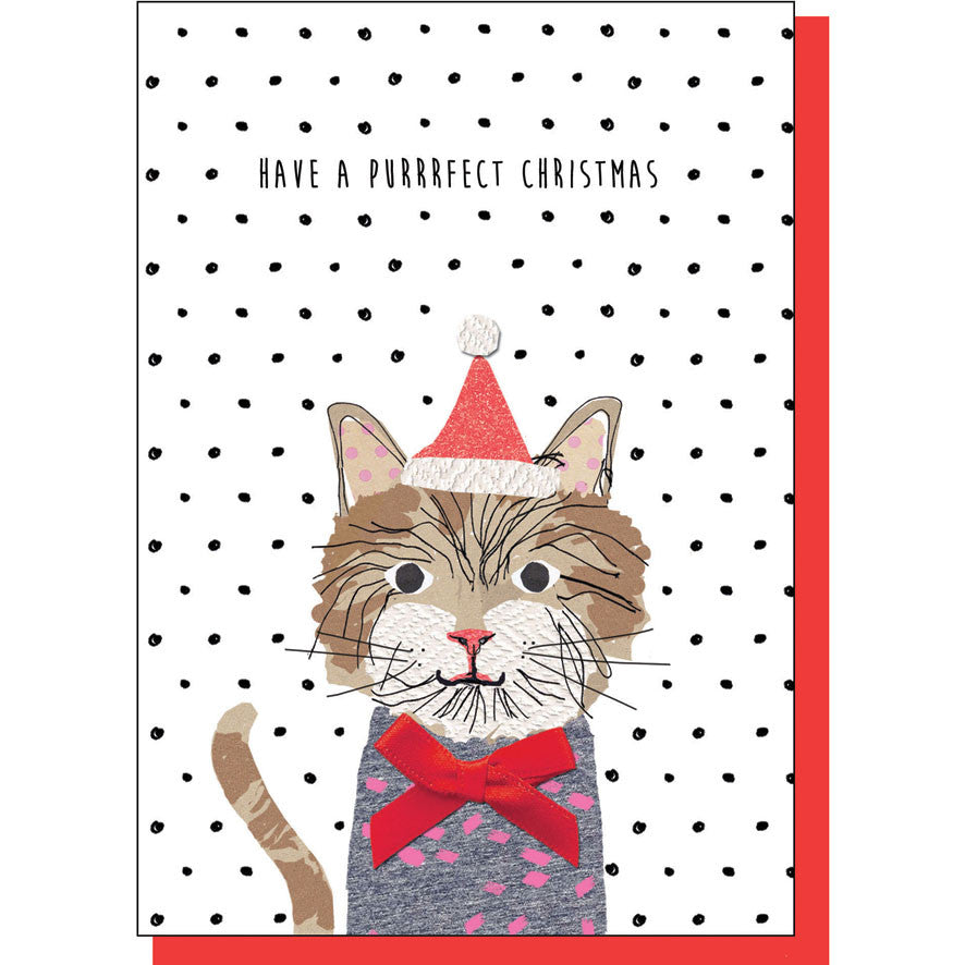 Purrrfect Christmas Card