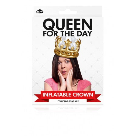 Queen For The Day Inflatable Crown