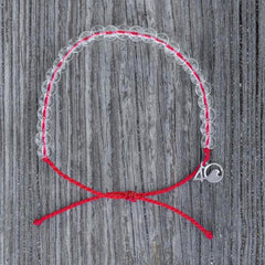 4Ocean Overfishing Red Bracelet