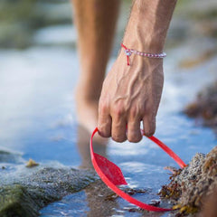 4Ocean Overfishing Red Bracelet