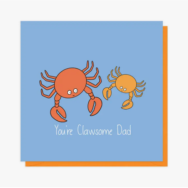 Crab Father's Day Card