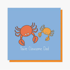 Crab Father's Day Card