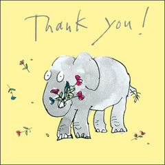 Quentin Blake Elephant Thank You Pack of 8 Cards