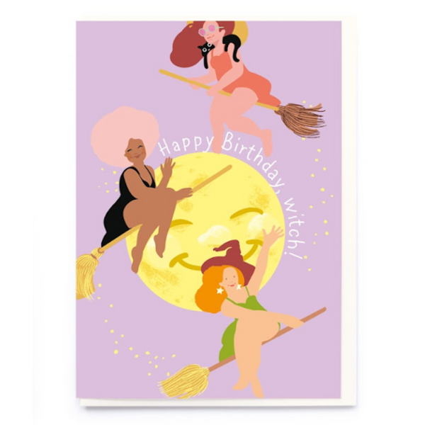 Happy Birthday Witch! Birthday Card