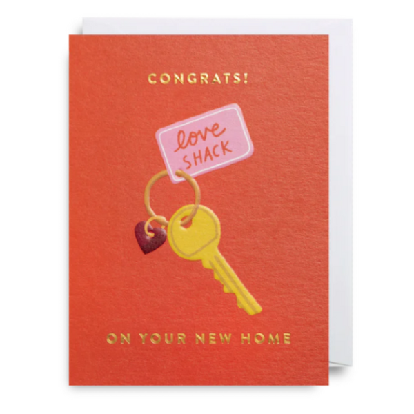 Congrats! On Your New Home Card by Ruby Taylor