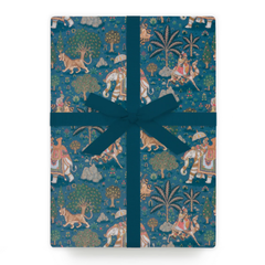 Jaipur Midnight by Warner House Sheet Wrap