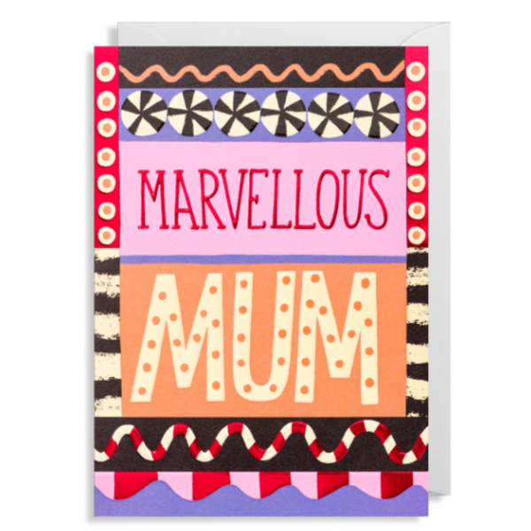 Marvellous Mum Card by Ruby Taylor