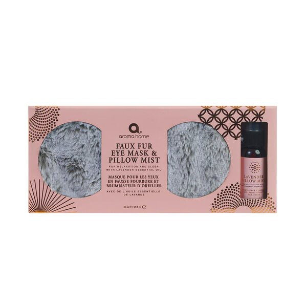 Faux Fur Eye Mask & Pillow Spray