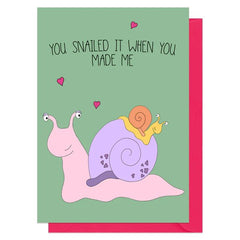 Snail Mother's Day Card