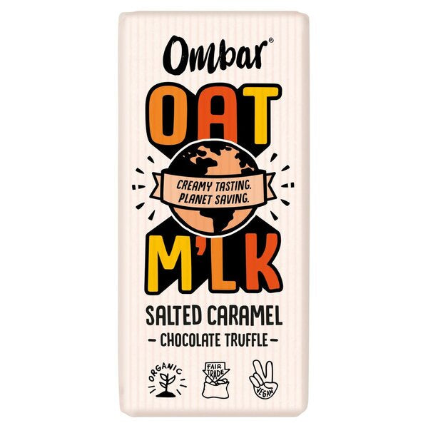 Ombar Oat Milk Salted Caramel Milk Chocolate Bar 70g