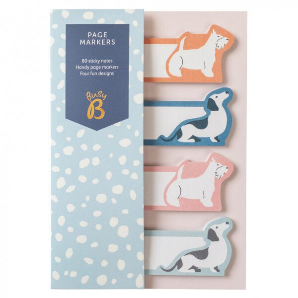 Dogs Sticky Note Page Markers
