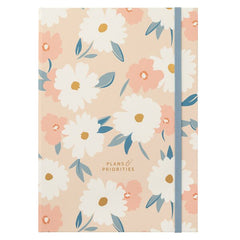 Pink Daisy Week Planner and Lists Journal