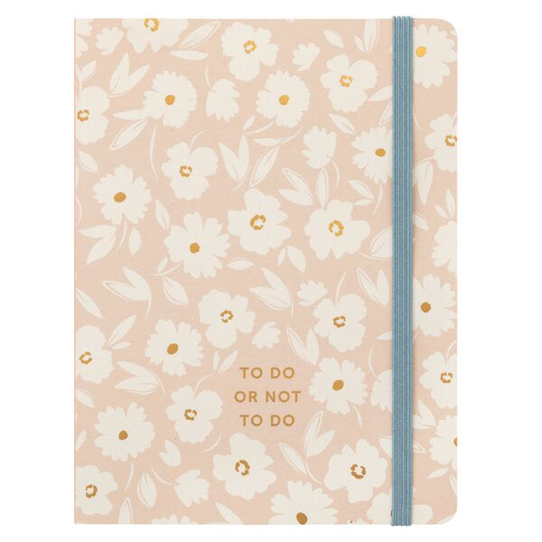 Pink Ditsy To Do Notes Journal