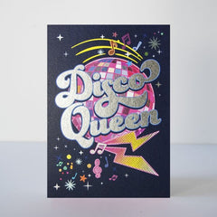Disco Queen Card