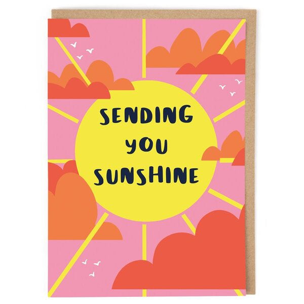 Sending  You Sunshine Card