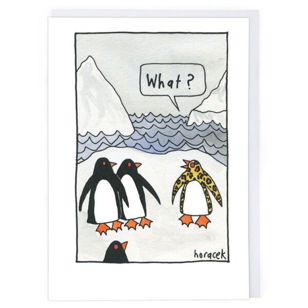 What? Penguin Card