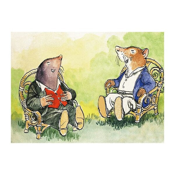 Ratty and Mole Card