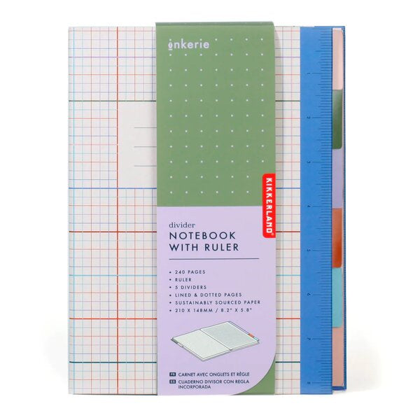 Notebook Divider with Ruler