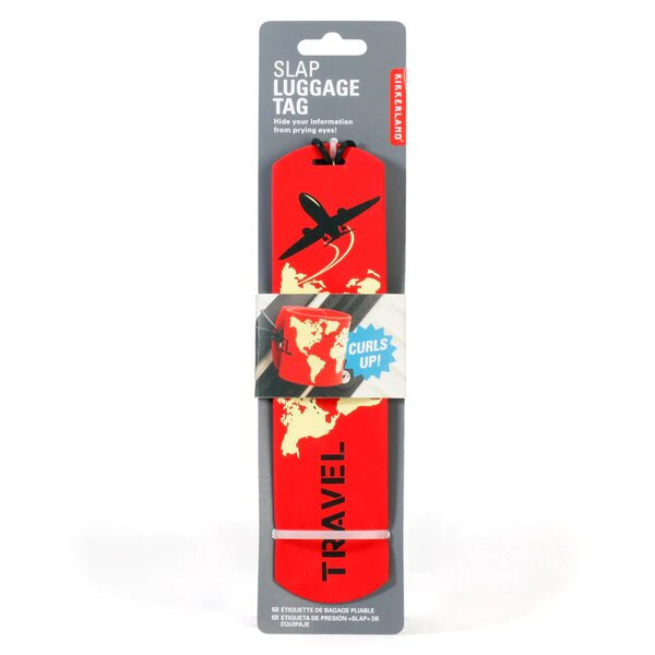 Red Slap Luggage Tag - Paper Tiger