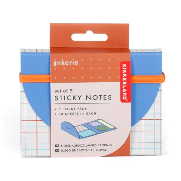 Set of Five Sticky Notes - Paper Tiger