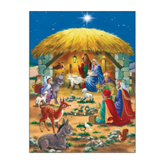 Nativity Traditional Advent Calendar