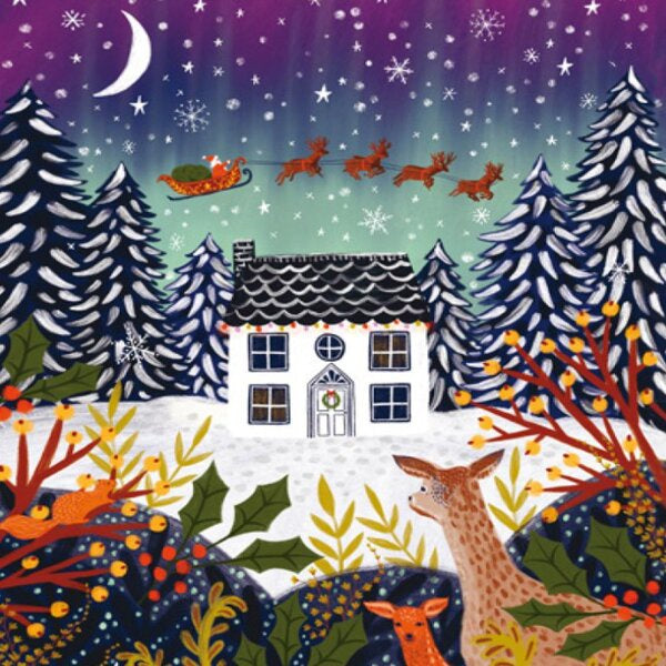 The Night Before Christmas Pack of 5 Cards