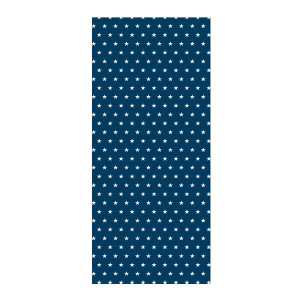 Blue and White Stars Tissue Paper