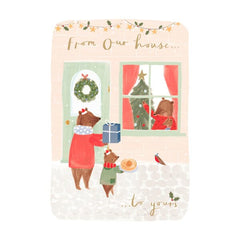 Our House Present Delivery Christmas Card