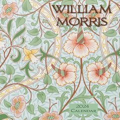 William Morris: Arts & Crafts Designs 2024 Wall Calendar