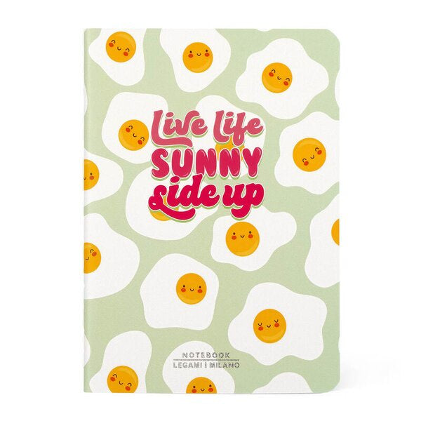 Egg Sunny Side Up Softcover Small Lined Notebook