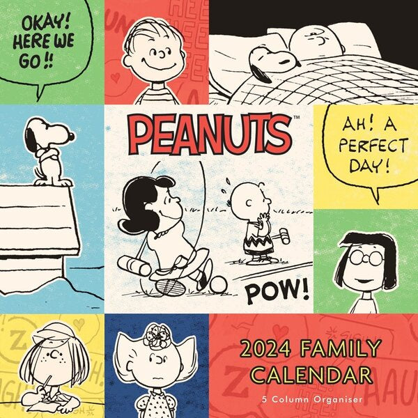 Peanuts Wall Planner 2024 Paper Tiger
