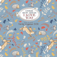 Guess How Much I Love You 2024 Family Organiser Wall Calendar