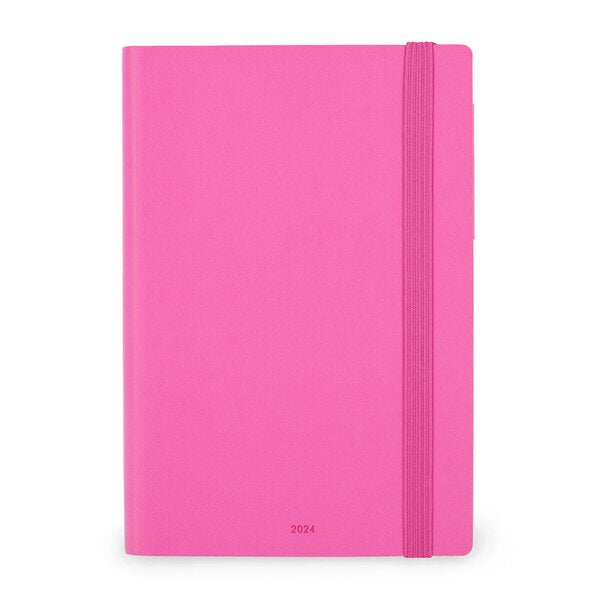 Legami 2024 Medium Weekly Diary Pink