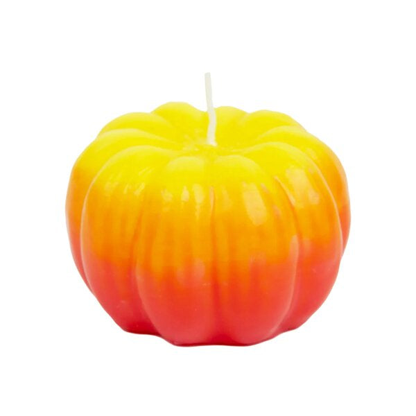 Ombre Pumpkin Candle Yellow