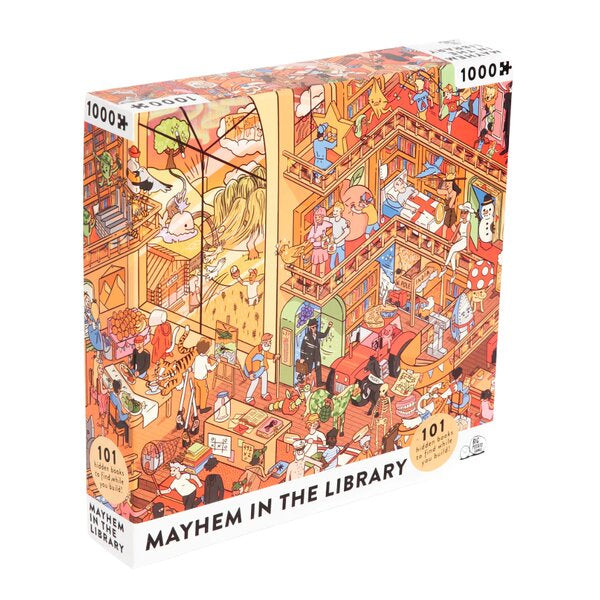 Mayhem In The Library Puzzle Game