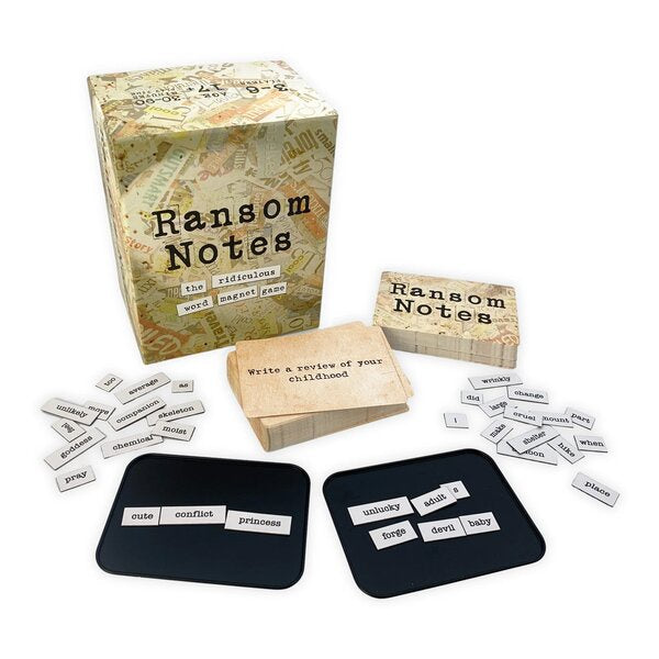 Ransom Notes Party Game