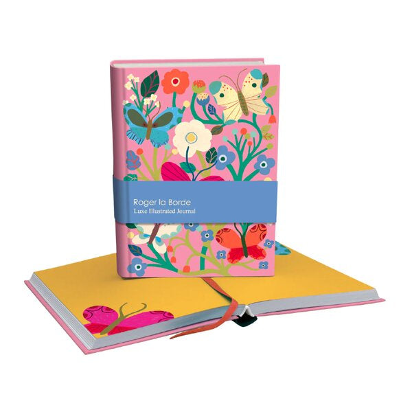 Butterfly Garden Illustrated Journal