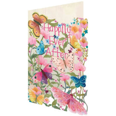 Happily Ever After Laser Cut Card