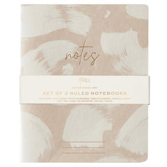 Set of 3 Flex Notebooks - Naturals