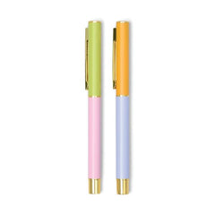 Colour Block Pens Lilac & Cornflower (Set of 2)