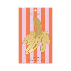 Brass Bookmark - Cabana Banana