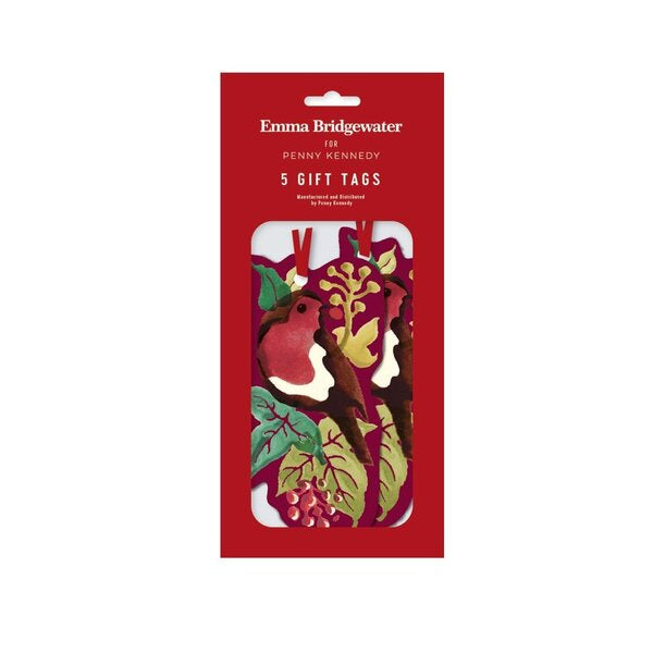 Emma Bridgewater Ivy & Robins Gift Tags Pack of 5