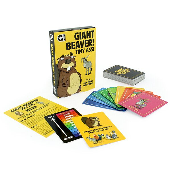 Giant Beaver! Tiny ass! Card Game