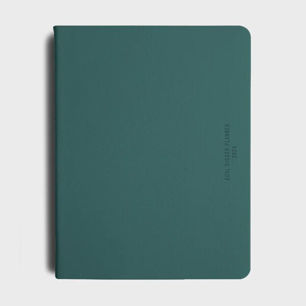 2024 MiGoals Goal Digger Teal Green Classic Diary