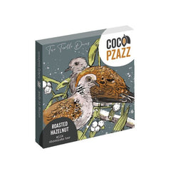 'Two Turtle Doves' Coco Pzazz Milk Chocolate Bar Roasted Hazelnut  80g