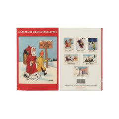 Tintin Christmas Card Pack